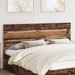 vidaXL Tête de lit Bois ancien 200 cm Bois d'ingénierie