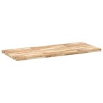 vidaXL Dessus de bureau non traité 140x60x4 cm bois d'acacia massif