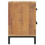 vidaXL Tables de chevet 2 Pièces 36x30x45 cm Bois de pin massif