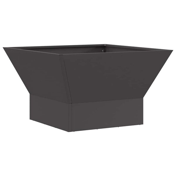 vidaXL Braise Noir 60 x 60 x 35 cm Acier
