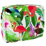 vidaXL Coussin Pallet pour dossier Jungle Tropical 50x40x12 cm Tissu Oxford