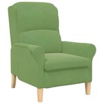vidaXL fauteuil Vert clair 76 x 94 x 102 cm Velours