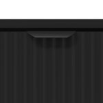 vidaXL Table basse Chêne noir 90 x 49 x 46 cm Bois d'ingénierie