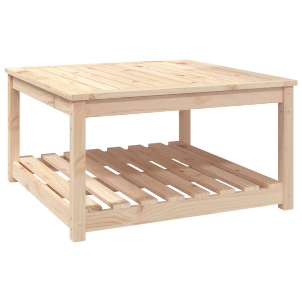vidaXL Table de jardin 82 5x82 5x45 cm bois massif de pin