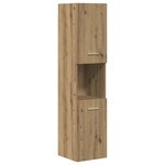 vidaXL Ensemble de meubles salle de bain 4 Pièces bois d'ingénierie