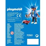 Playmobil - 70561 - joueur et voiture télécommandée