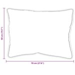 vidaXL Couette avec oreiller 3 Pièces Blanc 200 x 220 cm Microfibre