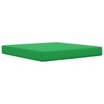 vidaXL Coussin de canapé d'extérieur 2 Pièces Vert Polyester