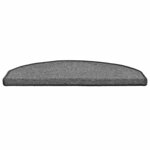 vidaXL Tapis d'escalier auto-adhésifs 15 pièces 80 x 24 5 x 3 5 cm