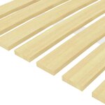 vidaXL Latte de rechange pour sommier avec 17 lattes 100 x 200 cm