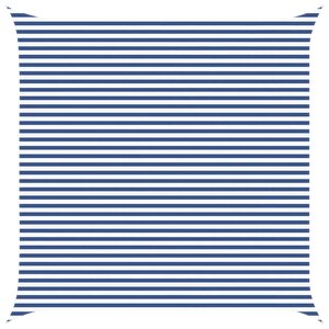 vidaXL Voile d'ombre 5 x 5 m 100   polyester Oxford Carré