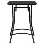 vidaXL Table de Jardin Anthracite 55 x 55 x 73 cm