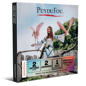 SMARTBOX - Coffret Cadeau Séjour au Puy du Fou 2026 - 2 jours et 1 nuit à l'hôtel Le Grand Siècle pour 2 adultes -  Séjour
