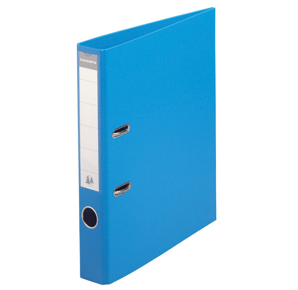 Classeur à levier EXP. PVC A4 D50 BLEU x 50 EXACOMPTA