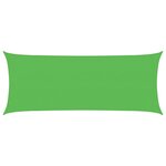 vidaXL Voile d'ombrage 160 g/m² Vert clair 2x4 5 m PEHD