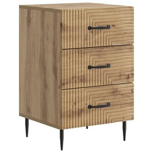 vidaXL Cabinet de chevet Chêne artisanal 43 x 41 x 66 5 cm