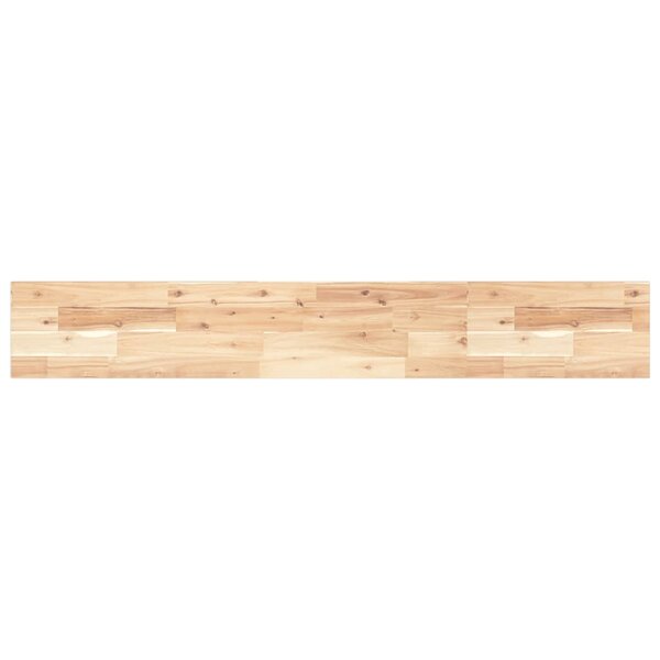 vidaXL Dessus de table 120x20x2 cm rectangulaire bois massif d'acacia