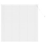vidaXL Store Vénitien Réglable Blanc 150 x 130 cm PVC