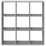 vidaXL Étagère séparatrice de pièce sonoma gris 102x29x103 5 cm