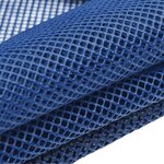 vidaXL Tapis de sol de camping bleu 2 5x2 m