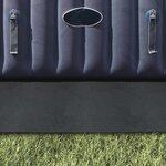 vidaXL Tapis de piscine Noir 420 x 220 x 0 1 cm Tissu non tissé