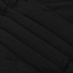 vidaXL Couette d'été 135 x 220 cm Été Microfibre (100  polyester) Noir