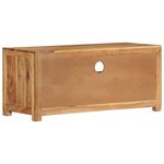 vidaXL Meuble TV 88x35x40 cm bois d'acacia massif
