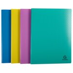 Protège-documents En Polypropylène Rigide Forever Young 100 Vues - A4 - Couleurs Assorties - Exacompta