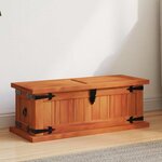 vidaXL Coffre de rangement 60x25x22 cm Bois d'acacia solide