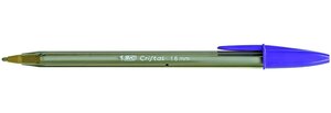 Stylo bille CRISTAL FUN 1 6 Pointe Large fantaisies Coloris assortis aléatoire BIC