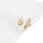 vidaXL Bâche blanc Ø 3 m 650 g/m²