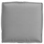 vidaXL Coussin pour assise de palette 4 Pièces Gris 40 x 40 x 8 cm
