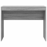 vidaXL Bureau Sonoma gris 100 x 40 x 76 cm Bois d'ingénierie
