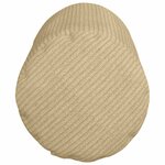 vidaXL Coussins d'accent 2 Pièces Vert gris Ø 15 x 40 cm