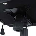 Fauteuil de bureau chaise siège noir ergonomique classique 150 kg max 0512009
