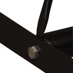 vidaXL Table de bar Bois massif de récupération 150 x 70 x 107 cm