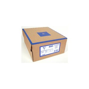 Boîte de 500 enveloppes pefc dl 110x220mm vélin blanc 80g auto-adhésive clairefontaine