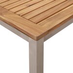 vidaXL Ensemble de salle à manger pour jardin 3 Pièces