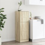 vidaXL Armoire d'apothicaire chêne sonoma 40x41x118 cm bois ingénierie