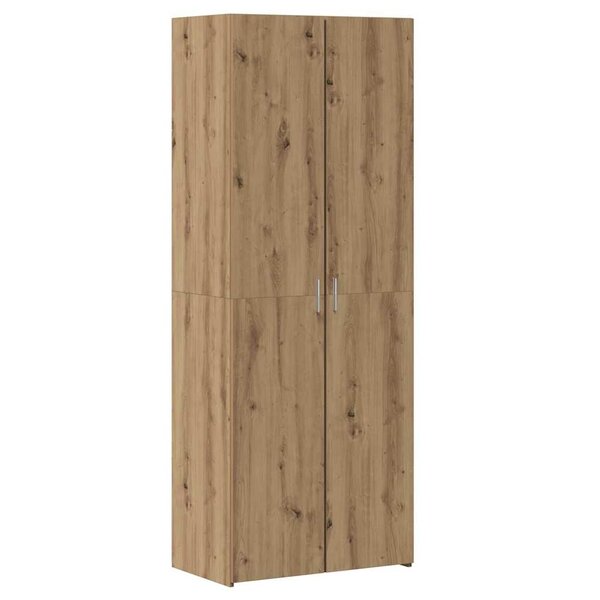 vidaXL Haut Armoire chêne artisanal 70 x 42.5 x 185 cm
