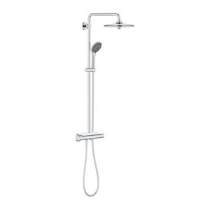GROHE Colonne de douche robinet thermostatique Vitalio Joy 260  50  d'économie d'eau et d'énergie  douchette 3 jets  264