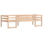 vidaXL Cadre de lit d'enfant 75x190 cm bois de pin massif