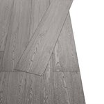 vidaXL Dalles de plancher PVC autoadhésif 5 21 m² 2 mm gris foncé