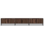vidaXL Meuble TV chêne marron 240x35x41 cm bois d'ingénierie