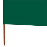 vidaXL Paravent 6 panneaux Tissu 800 x 160 cm Vert