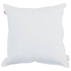 vidaXL Oreiller avec oreiller 2 Pièces Blanc 50 x 50 cm Coton