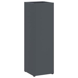 vidaXL Porte-parapluie Anthracite 15 5 x 15 5 x 49 cm Métal