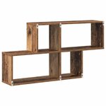vidaXL Étagère Murale Bois Ancien 100 x 20 x 53 cm Bois d'ingénierie