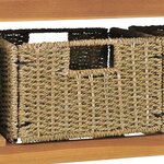 vidaXL Armoire de salle de bain et lavabos en marbre crème Teck massif