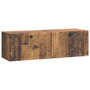 vidaXL Meuble TV mural Bois ancien 98 x 31 x 30 cm Bois d'ingénierie